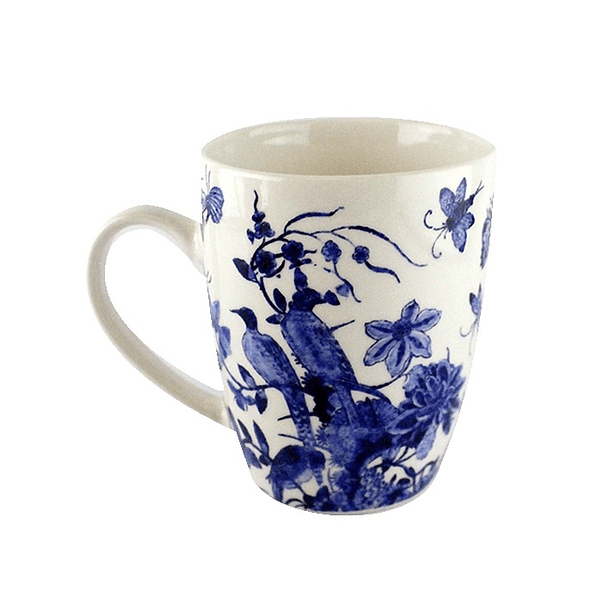 Caneca com pássaros azuis de Delft 3