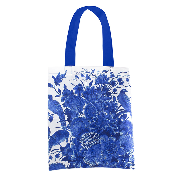 Tote Bag com pássaros azuis de Delft 2