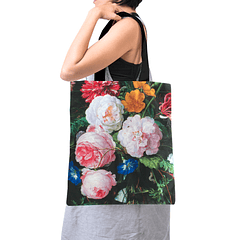 Tote Bag Vaso com flores, de De Heem