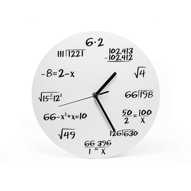 Relógio Matemática 1