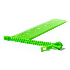 Marcador livros Zipper Verde