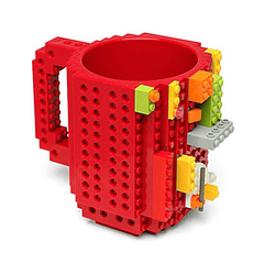 Caneca Lego Lovers - Vermelho