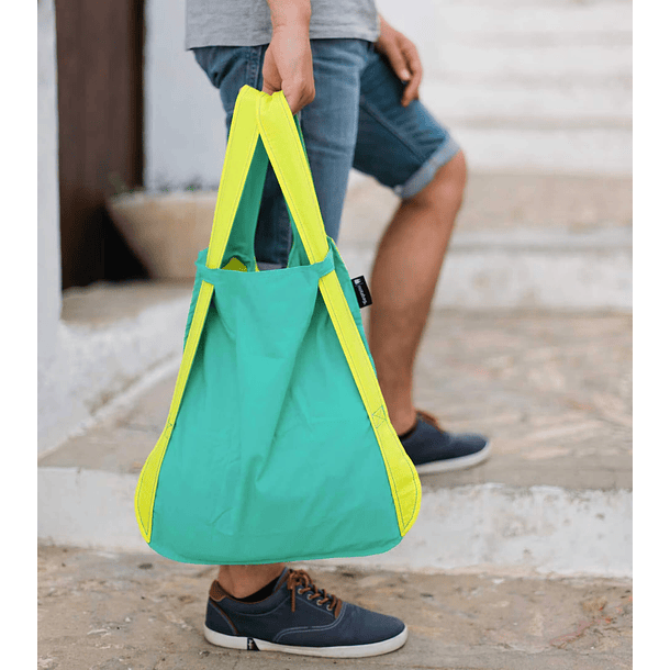 Notabag Bag & Backpack Amarelo/Menta 4