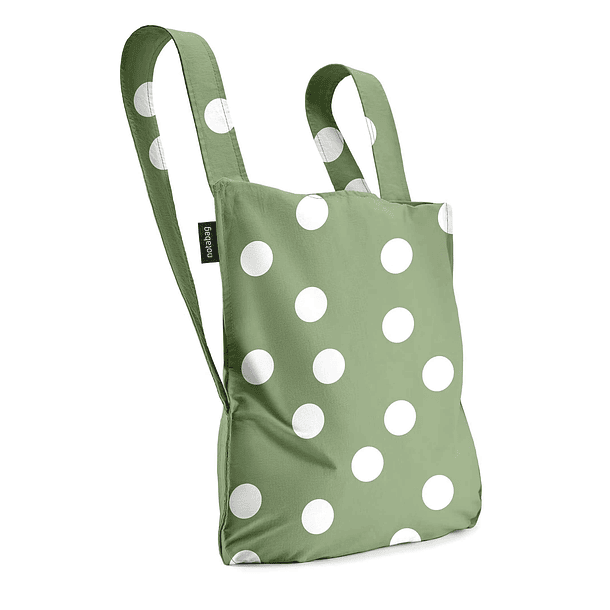 Notabag Bag & Backpack Olive Dots 1