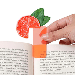 Marcador de livros Fruitmarks Toranja