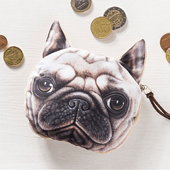 Porta-moedas French Bulldog 3D