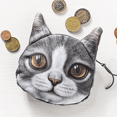 Porta-moedas Gatos 3D