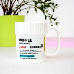 Caneca Pill Coffee