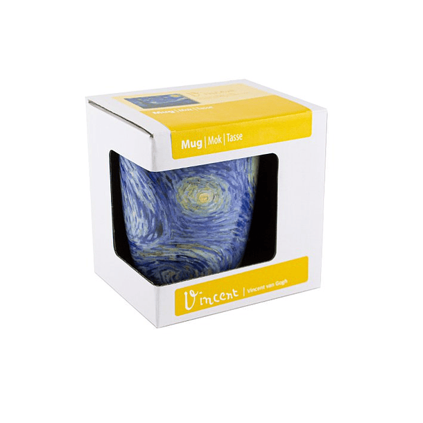 Caneca Noite Estrelada, de Van Gogh 3