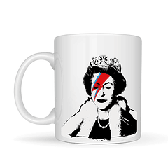 Caneca Banksy’s Graffiti “Stardust Queen”