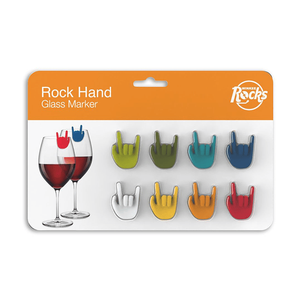 Marcadores de copos Rock Hand 3