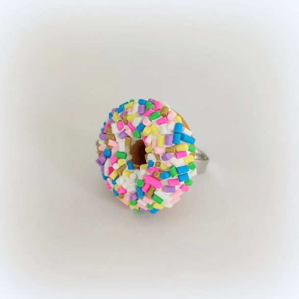 Anel Sprinkle Donut 2