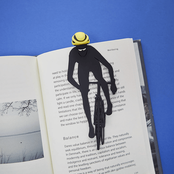 Marcador de livros Cyclist 2