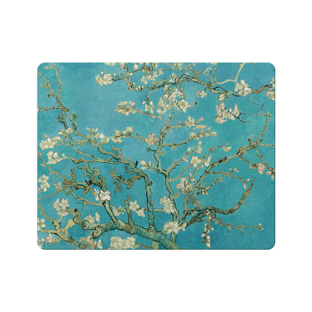 Tapete para rato Amendoeiras em flor, de Van Gogh 2