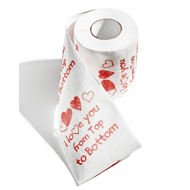 Papel Higiénico I Love You 1