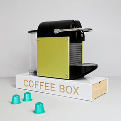 Caixa para cápsulas de café Coffee Box - Branco