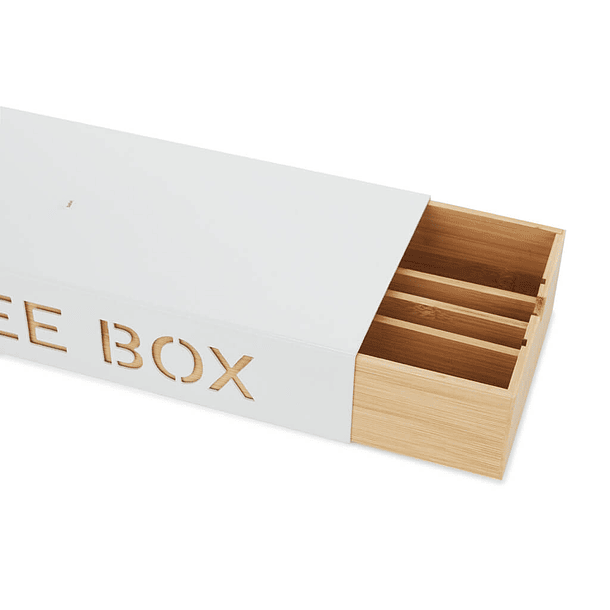 Caixa para cápsulas de café Coffee Box - Branco 5