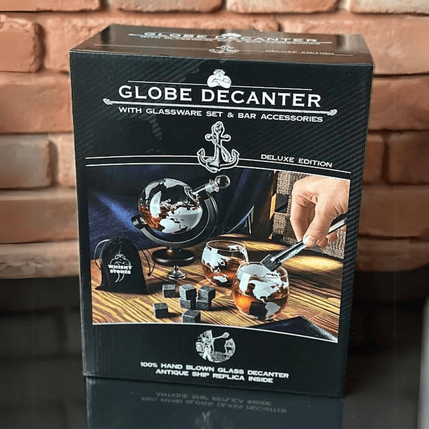 Conjunto decantador GLOBE DELUXE 7