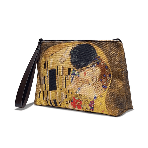 Bolsa Nécessaire “O Beijo” de Klimt