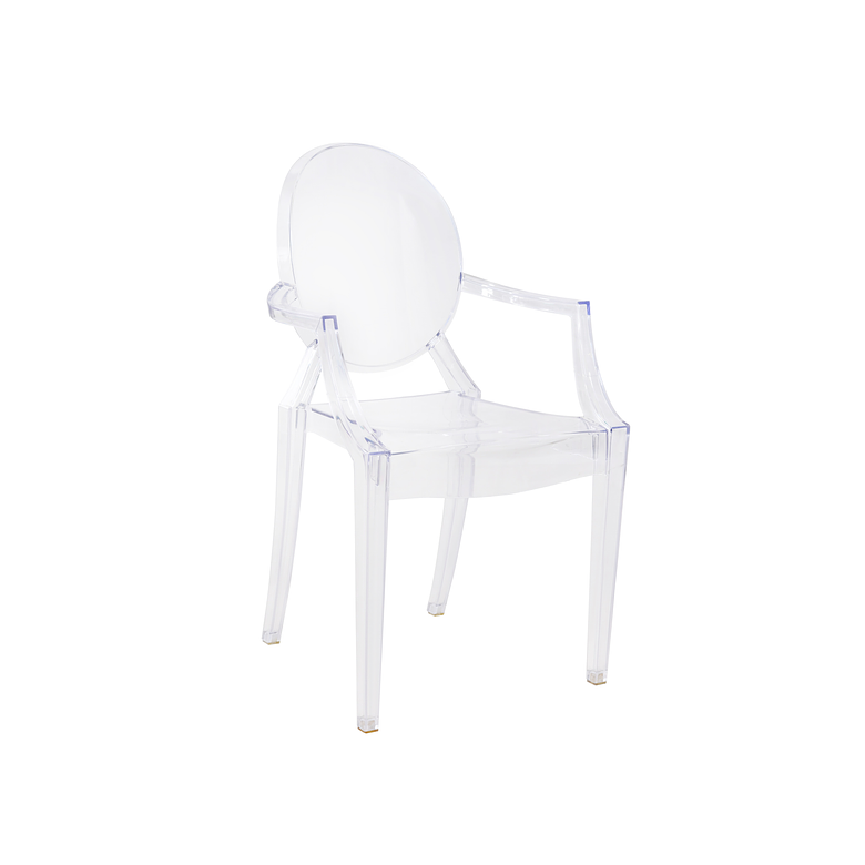 Silla Louis Ghost Con Brazos