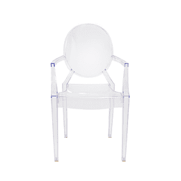 Silla Louis Ghost Con Brazos