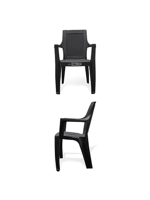 Silla De Comedor Eterna Chocolate