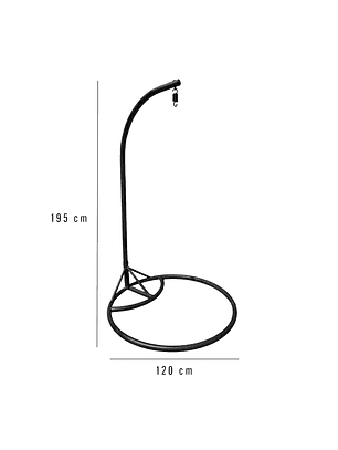 Estructura Silla Colgante XL Café