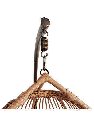 Silla Colgante Maui M Cojín Marfil (Sin Estructura)