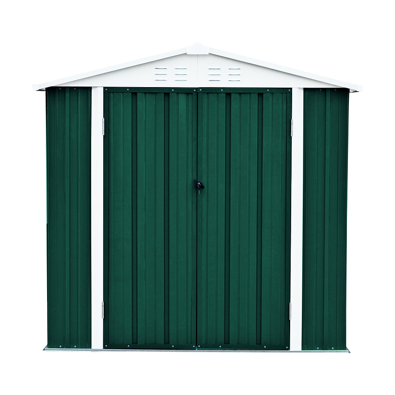 Bodega Jardín 198x126x212 Homeshed Color Verde (Caja Mala)