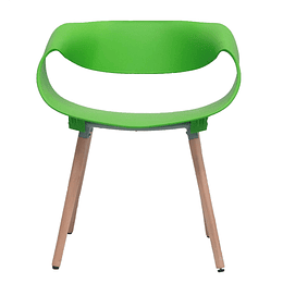 Silla Diseño Comedor Twist - Verde