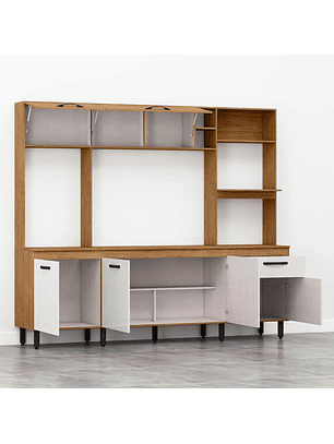 Kit Mueble de Cocina Abril Feijo / Off White