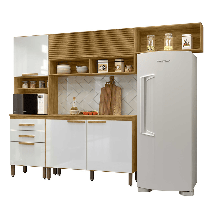 Kit Mueble de Cocina Mery Ann Marrocos / Off White 3