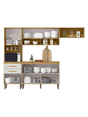 Kit Mueble de Cocina Mery Ann Marrocos / Off White