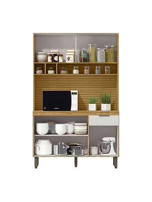 Kit Mueble de Cocina Rouse Cinamomo/ Off White