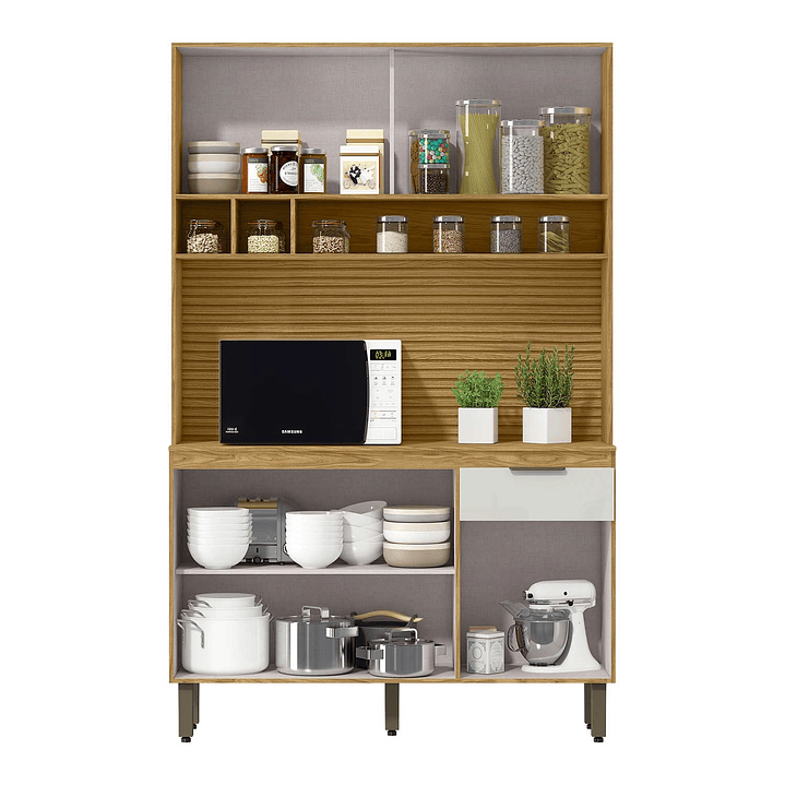 Kit Mueble de Cocina Rouse Cinamomo/ Off White 2