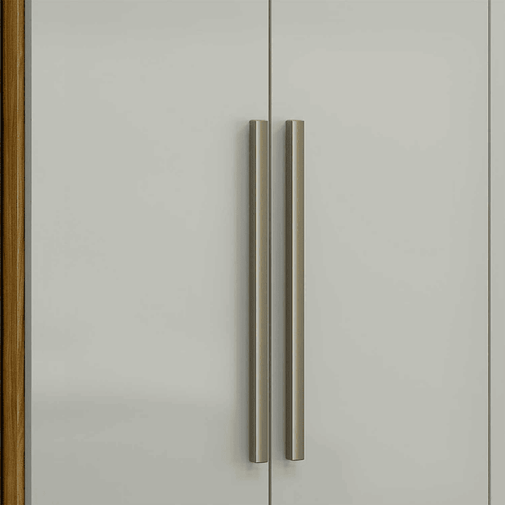 Closet 6 puertas con espejo Rivoli Marrocos / Off White 7