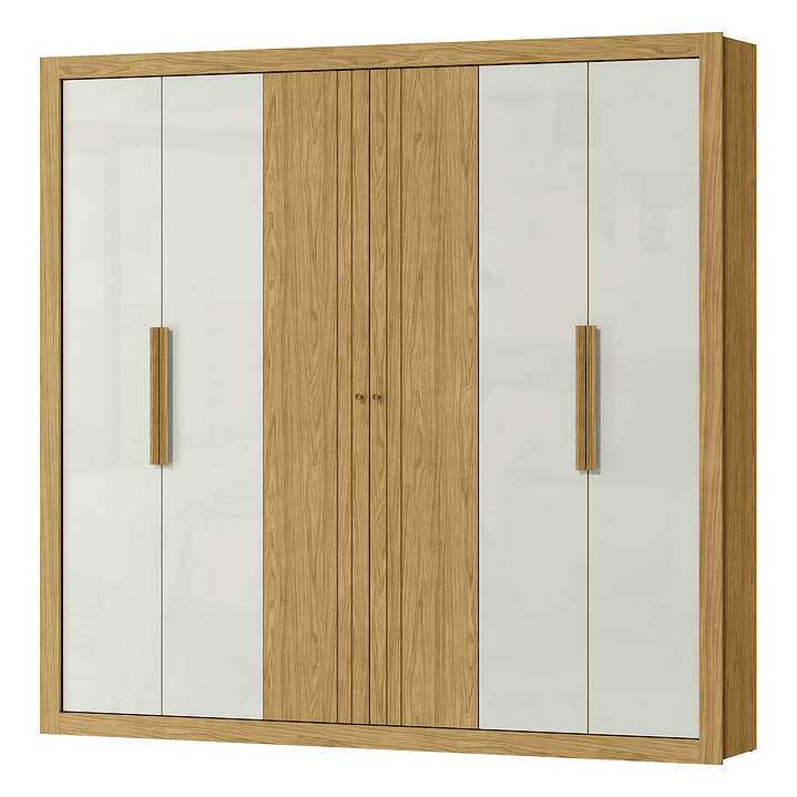 Closet 6 puertas Atelier Marrocos / Off White 3