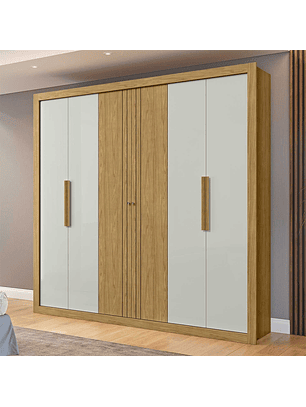 Closet 6 puertas Atelier Marrocos / Off White