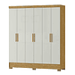 Closet 6 puertas Nativo Marrocos / Off White - Miniatura 3