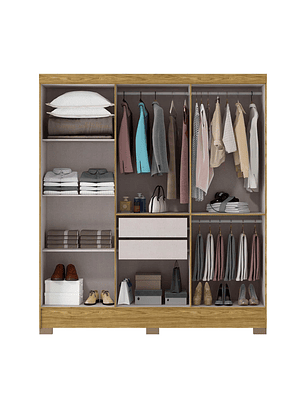 Closet 6 puertas Nativo Marrocos / Off White