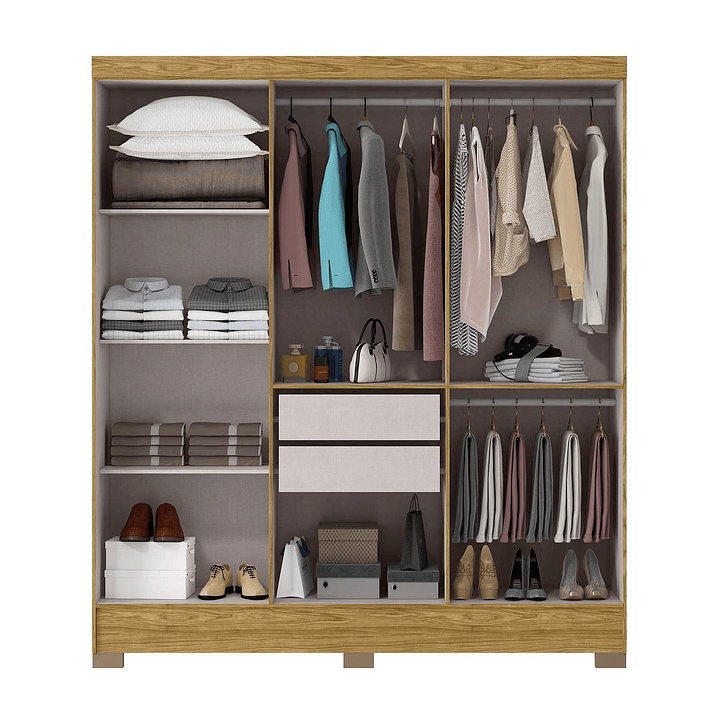Closet 6 puertas Nativo Marrocos / Off White 2