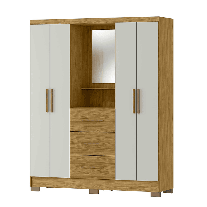Closet 4 puertas 3 cajones Versalles 3