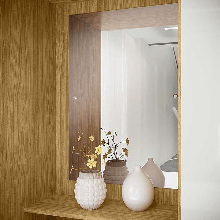 Closet 4 puertas 3 cajones Versalles 5