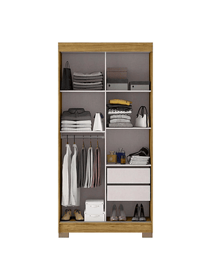 Closet 2 puertas corredera Lumière