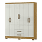 Closet 6 puertas Classic Marrocos/ Off white - Miniatura 3