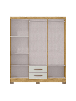 Closet 6 puertas Classic Marrocos/ Off white