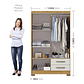 Closet 4 puertas Classic Marrocos / Off white - Miniatura 4