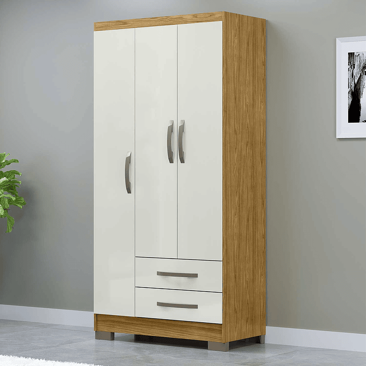 Closet 3 puertas Classic Marrocos / Off white 1