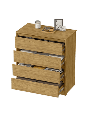 Cómoda Noëlle 4 cajones Marrocos / Off white