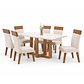 Juego de Comedor 6 sillas Imperial Beige - Miniatura 2